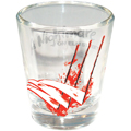 A Nightmare on Elm Street Freddy Scratches Shotglass