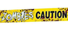 Zombie Party Plastic Caution Tape