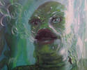 Original Paintings: Creature from the Black Lagoon Version 3
