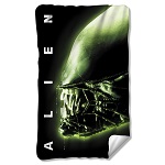 Fleece Blanket: Alien Profile