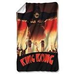 Fleece Blanket: King Kong At The Gates