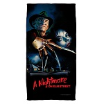 Beach Towel: A Nightmare On Elm Street Poster