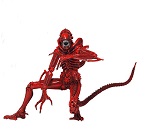Aliens 7" Series 5 Red Xenomorph Warrior