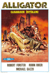 Alligator Busting Out Poster