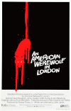 An American Werewolf in London Red Wolf Poster