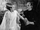 Bride of Frankenstein Friends Poster