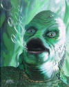 Original Paintings: Creature from the Black Lagoon Version 2