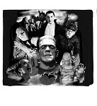 Universal Monsters Collage Billfold Wallet