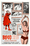 Color Me Blood Red Poster