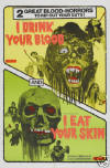 I Drink Your Blood / I Eat Your Skin Poster
