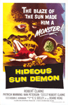 Hideous Sun Demon Poster
