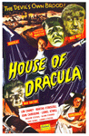 House of Dracula Poster
