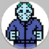 Friday the 13th 8-Bit Jason Button